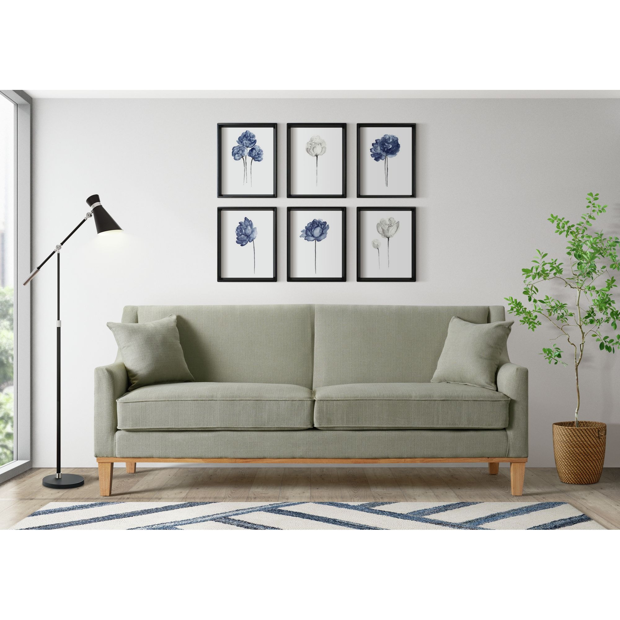 Elements International Living Room Palmer Sofa - Elements